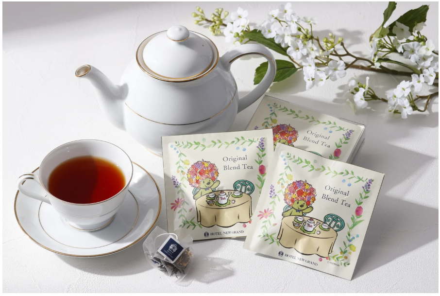ホテルニューグランド　限定オリジナルパッケージで登場「オリジナルブレンドティーwithガーデンベア」3/19(木)から発売！