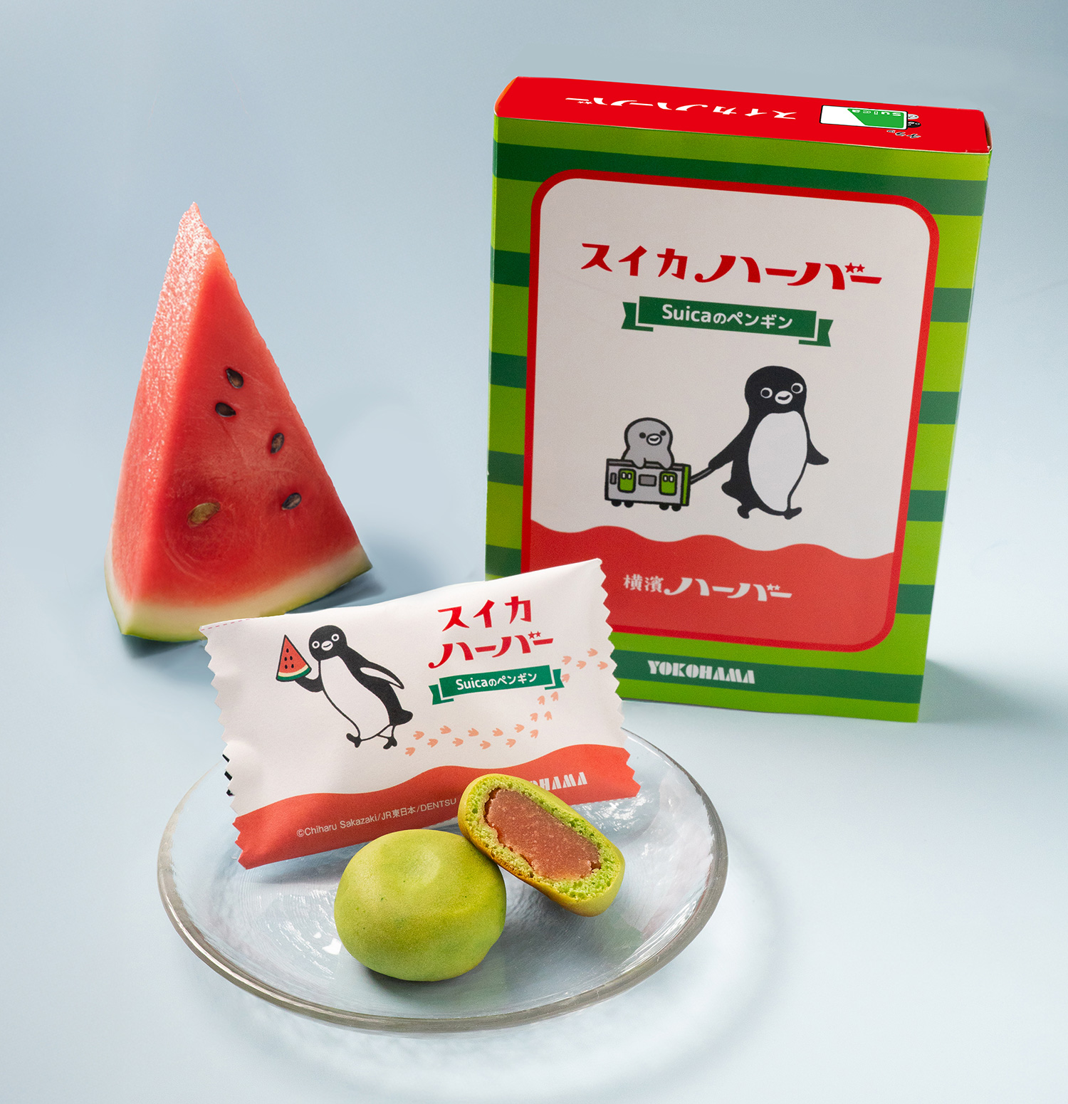 ありあけ JR東日本「Suicaのペンギン」とコラボレーション 夏限定初『スイカハーバー』7/1(水)数量限定で発売中！