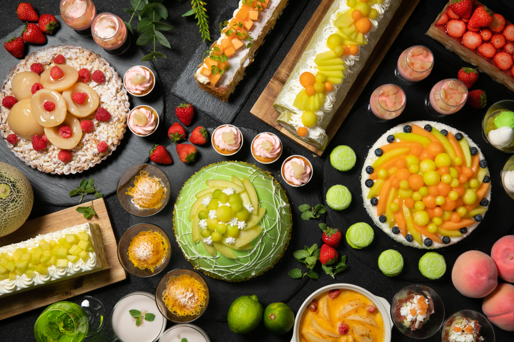 新横浜プリンスホテル「Sweets Night Buffet -Melon&Peach-」