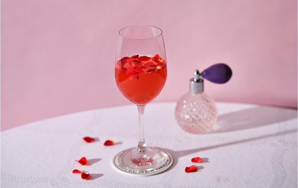 ホテルニューグランド　ガーデンネックレス横浜2026 連携商品 ローズカクテル「ピュアローズ」