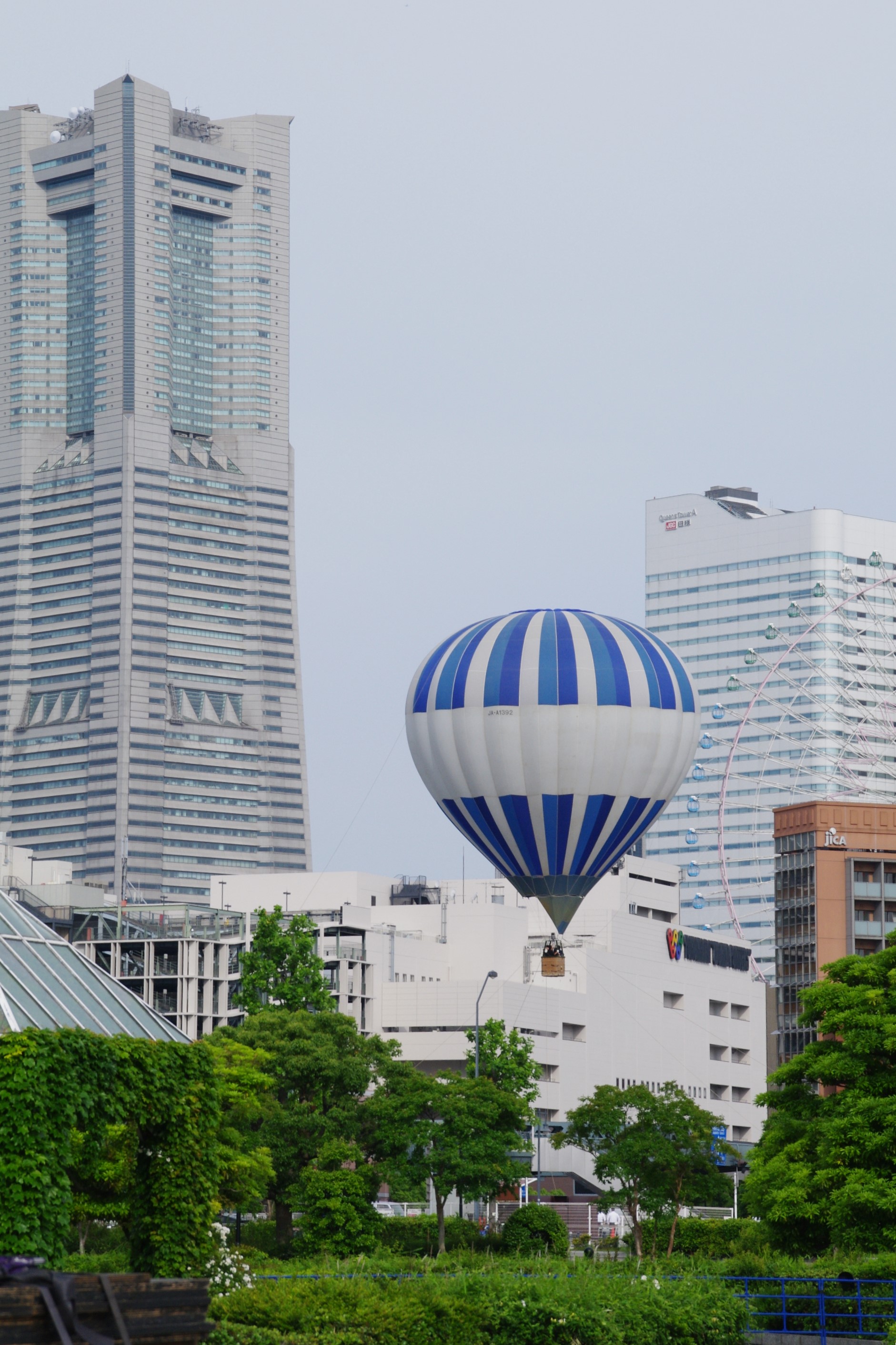 みなとみらい熱気球係留搭乗体験会