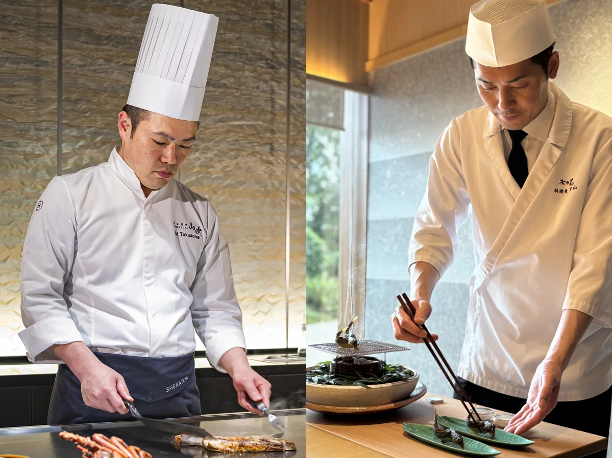 横浜ベイシェラトン ホテル＆タワーズ　松阪牛×フォアグラ×秋鱧　開業27周年記念 Ｗ料理長による美食コラボディナー