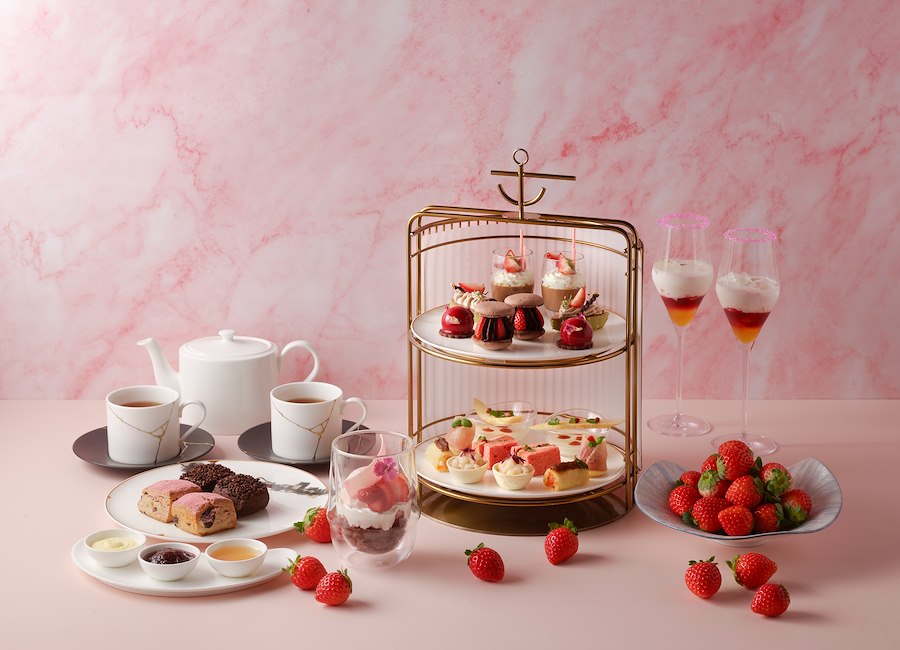 ウェスティンホテル横浜　恋するいちごアフタヌーンティー with リンツチョコレート