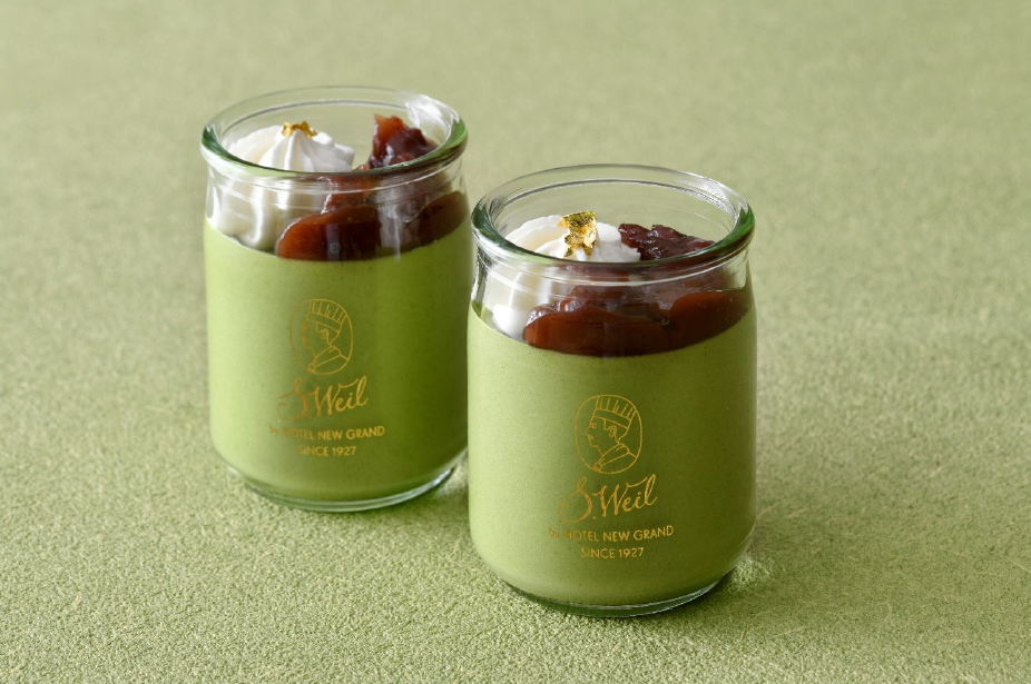 ホテルニューグランド　新フレーバーが登場「抹茶ババロア」