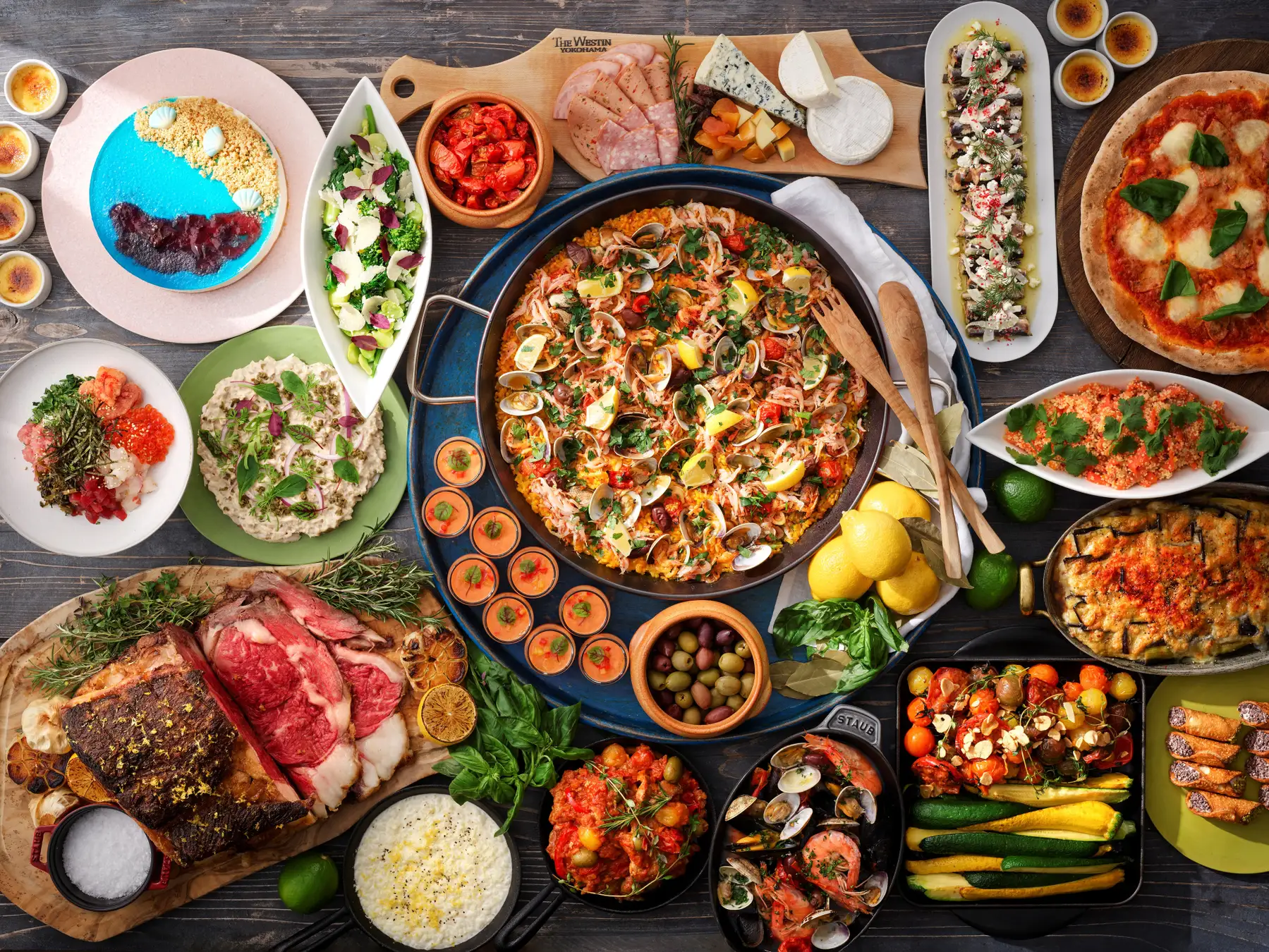 ウェスティンホテル横浜　春を彩る地中海ビュッフェ