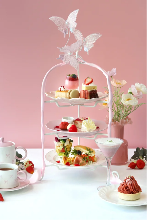 ニューオータニイン横浜プレミアム　Francfrancの食器でときめくティータイム第2弾 ショッピングチケット付きアフタヌーンティー