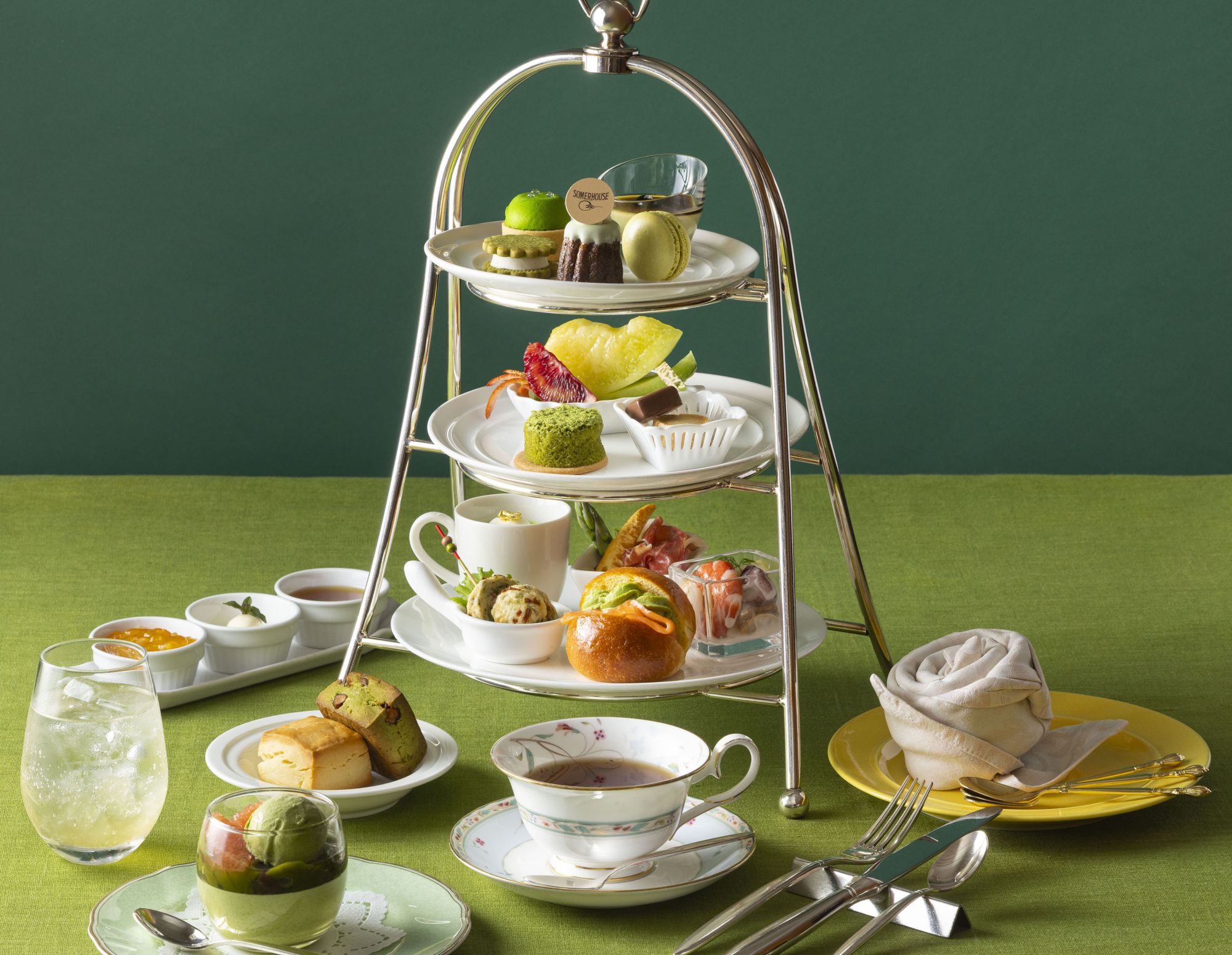 横浜ベイホテル東急「抹茶アフタヌーンティー」