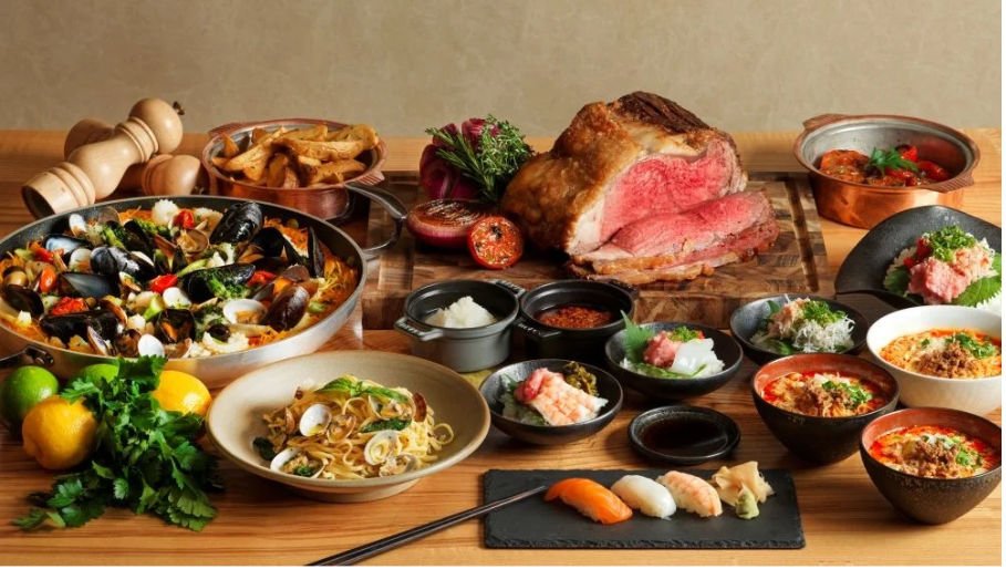 ウェスティンホテル横浜 パシフィック・テーブル １周年記念ビュッフェ　Gifts of the Land & Sea Summer Buffet