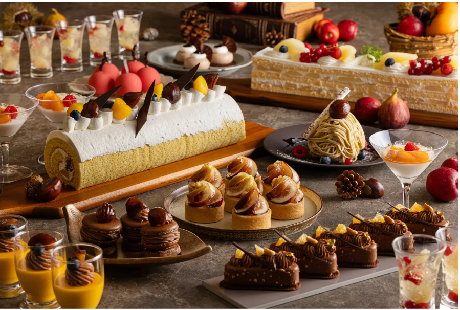 横浜ベイシェラトンホテル　ナイトスイーツブッフェ 「Sweets Parade」 ～マロン＆秋のフルーツ～