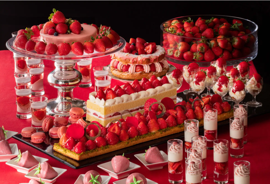 横浜ベイホテル東急 デザートブッフェ「いちごジャーニー」