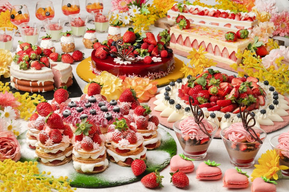 新横浜プリンスホテル「Strawberry Sweets Night Buffet～Flower Garden～」
