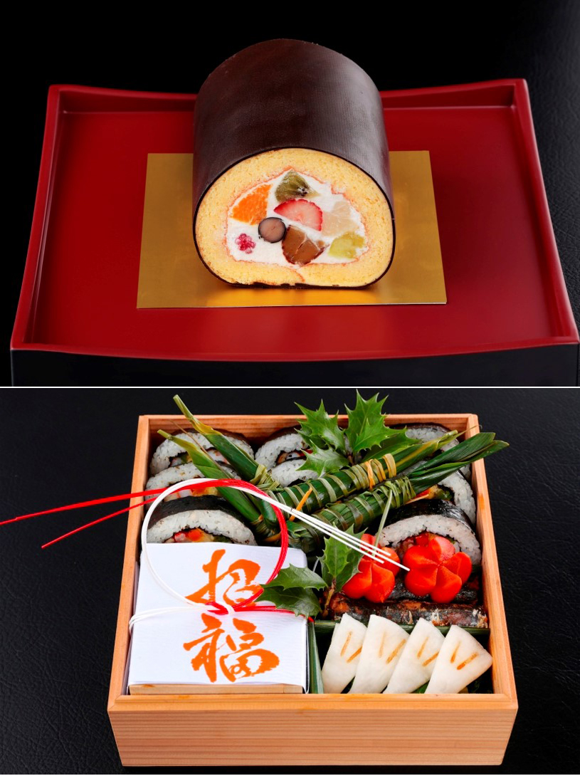 横浜ベイシェラトン ホテル＆タワーズ　8種類のフルーツや豪華食材をふんだんに使用した2種の恵方巻
