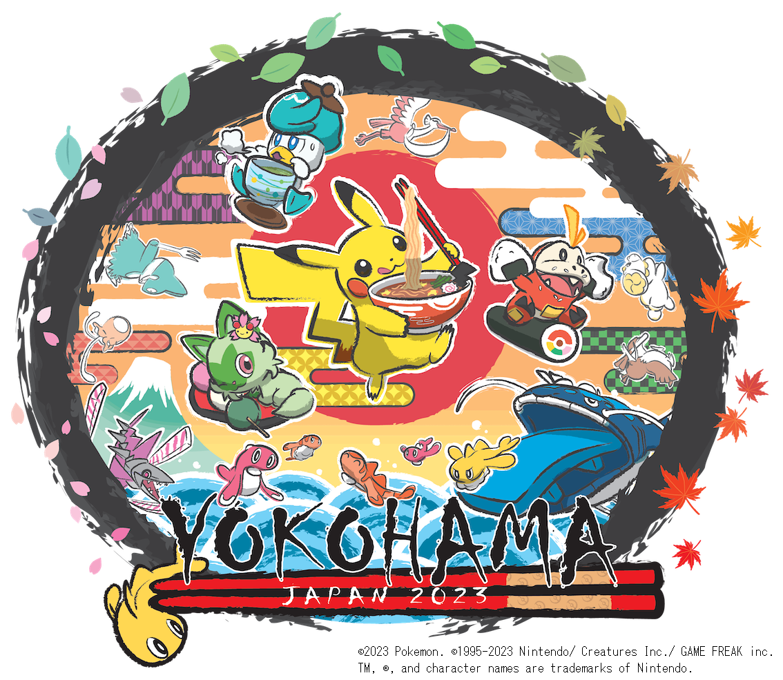 ポケモンワールドチャンピオンシップス2023 ステッカー YOKOHAMA 横浜