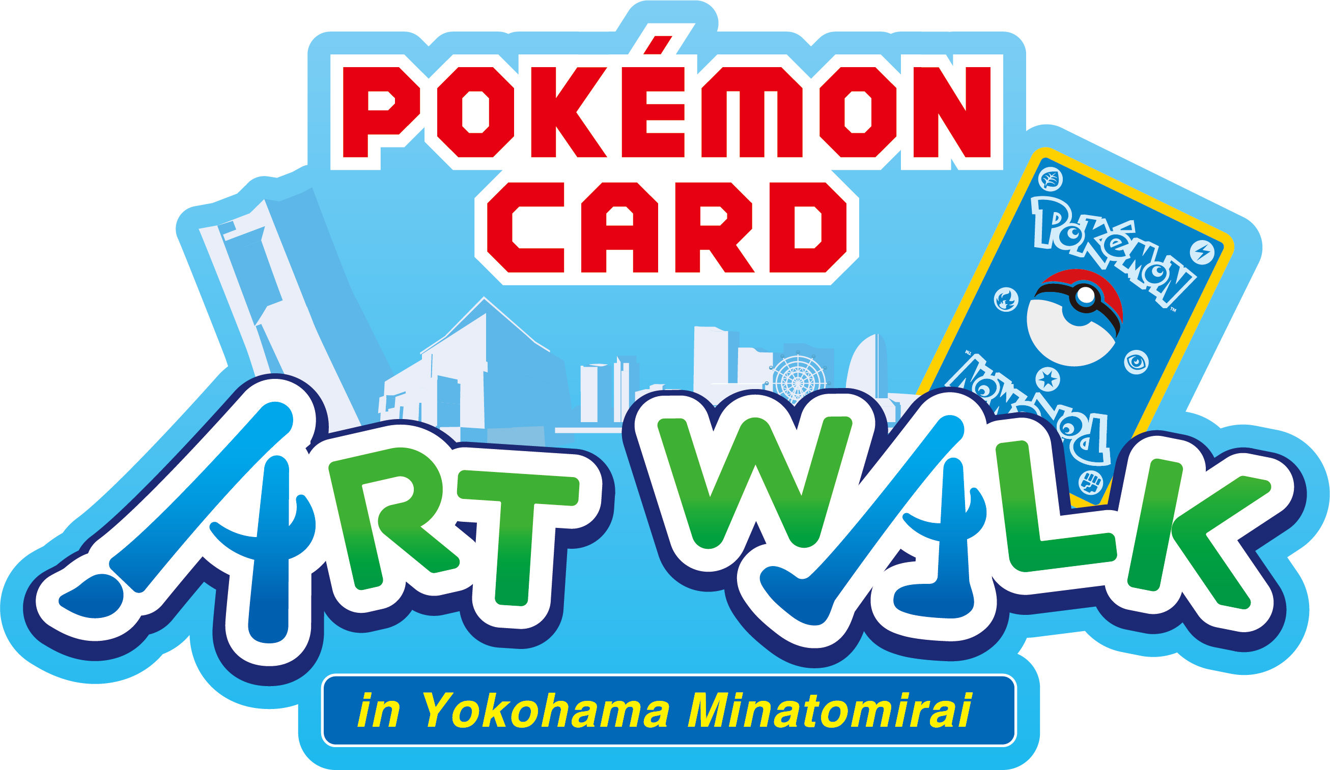 Pokémon Card Art Walk in Yokohama Minatomirai ー横浜みなとみらいを歩いて巡る、ポケモンカードアートの展覧会ー