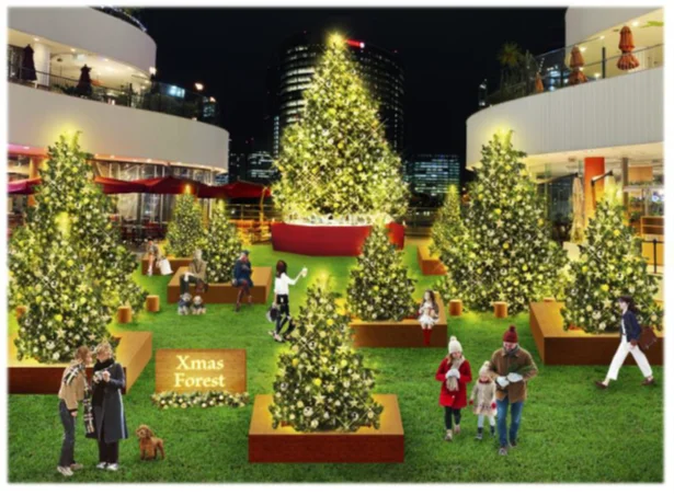 横浜ベイクォーター クリスマスイルミネーション