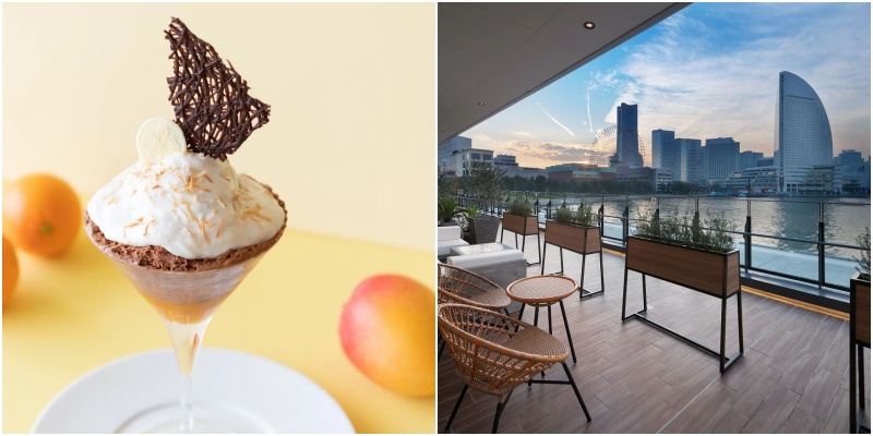 VANILLABEANS　自家製かき氷「バニラビーンズ グラスピレ-Mango＆Orange-」