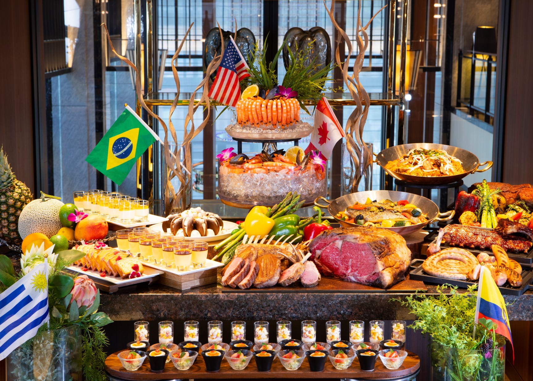 【 Harbor Kitchen ハーバーキッチン】ディナービュッフェ開催のお知らせ　世界を旅するグルメ紀行2025～ カリブ海周遊 南北アメリカ大陸編 