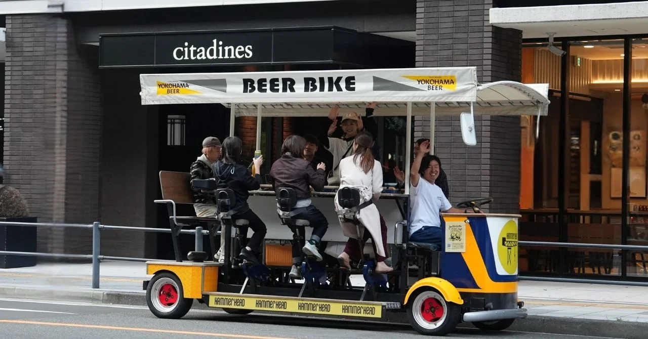 シタディーンハーバーフロント横浜　「横浜ビアバイク – シタディーン号で巡るCity Hackシリーズ」～ホテルスタッフとともに横浜ブルワリー＆ローカルフードの新体験～