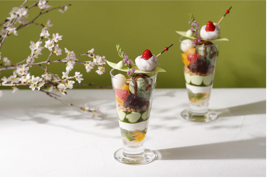 ホテルニューグランド 「抹茶パフェ」