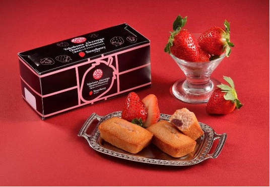 ありあけ 季節限定「横浜赤レンガ クワトロフィナンシェ いちご」