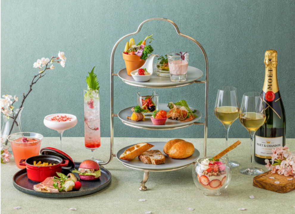 横浜ベイシェラトン ホテル＆タワーズ　スプリング イブニングハイティー