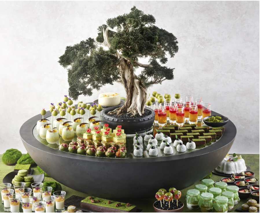 ウェスティンホテル横浜「抹茶ガーデン・デザートビュッフェ」