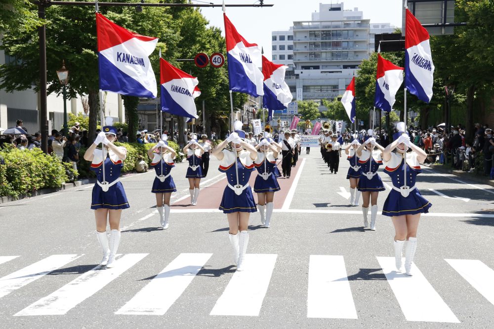 横浜開港記念みなと祭　第72回ザよこはまパレード（国際仮装行列）