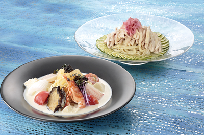 中国料理「彩龍」 “豆乳氷”や “スダチを丸ごと”使った冷麺を新発売!