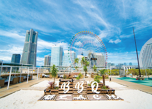 The q Beach In 横浜ワールドポーターズ 公式 横浜市観光情報サイト Yokohama Official Visitors Guide
