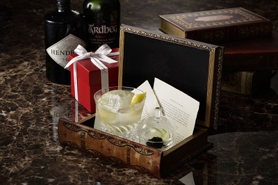 開業20周年記念カクテル「Antique Martini ~書斎でのひととき〜」&「Heartfelt Bouquet ~真心の花束を〜」