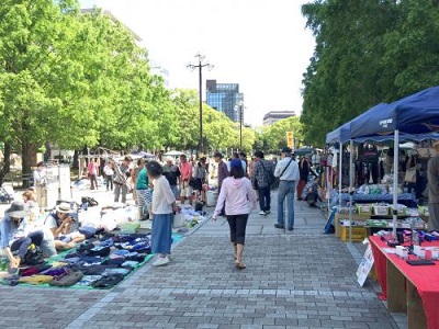 大通り公園 フリーマーケット