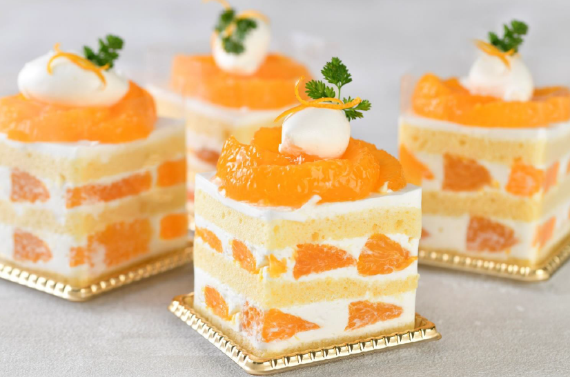 ホテルニューグランド「プレミアム清見オレンジのショートケーキ」